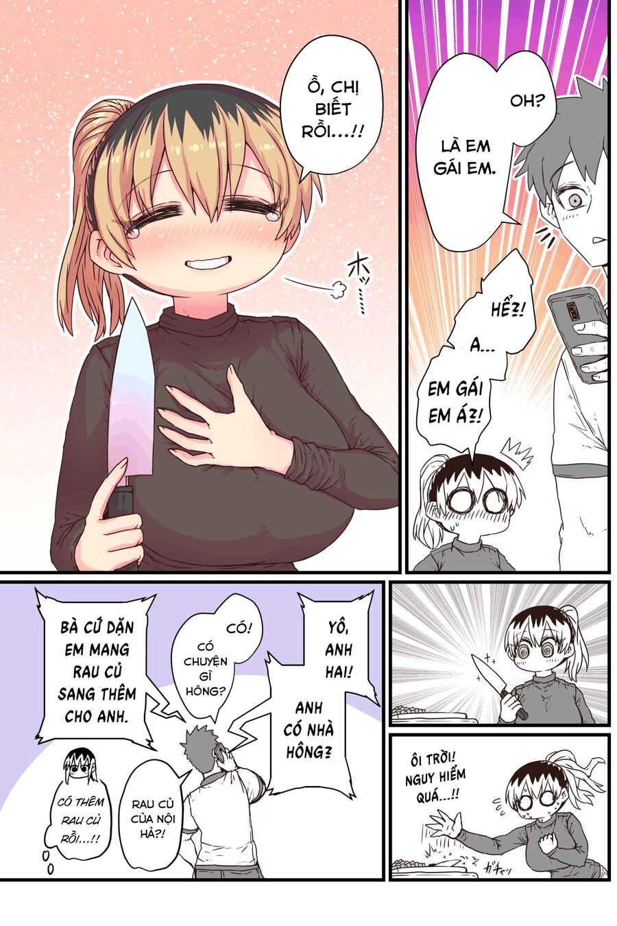 Bà Chị Goá Vợ Mít Ướt Nhà Bên Chapter 10 - 3