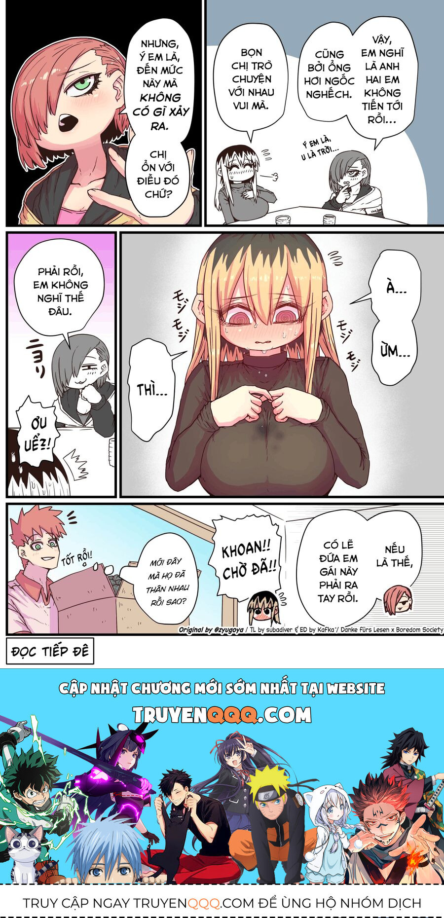Bà Chị Goá Vợ Mít Ướt Nhà Bên Chapter 11 - 4