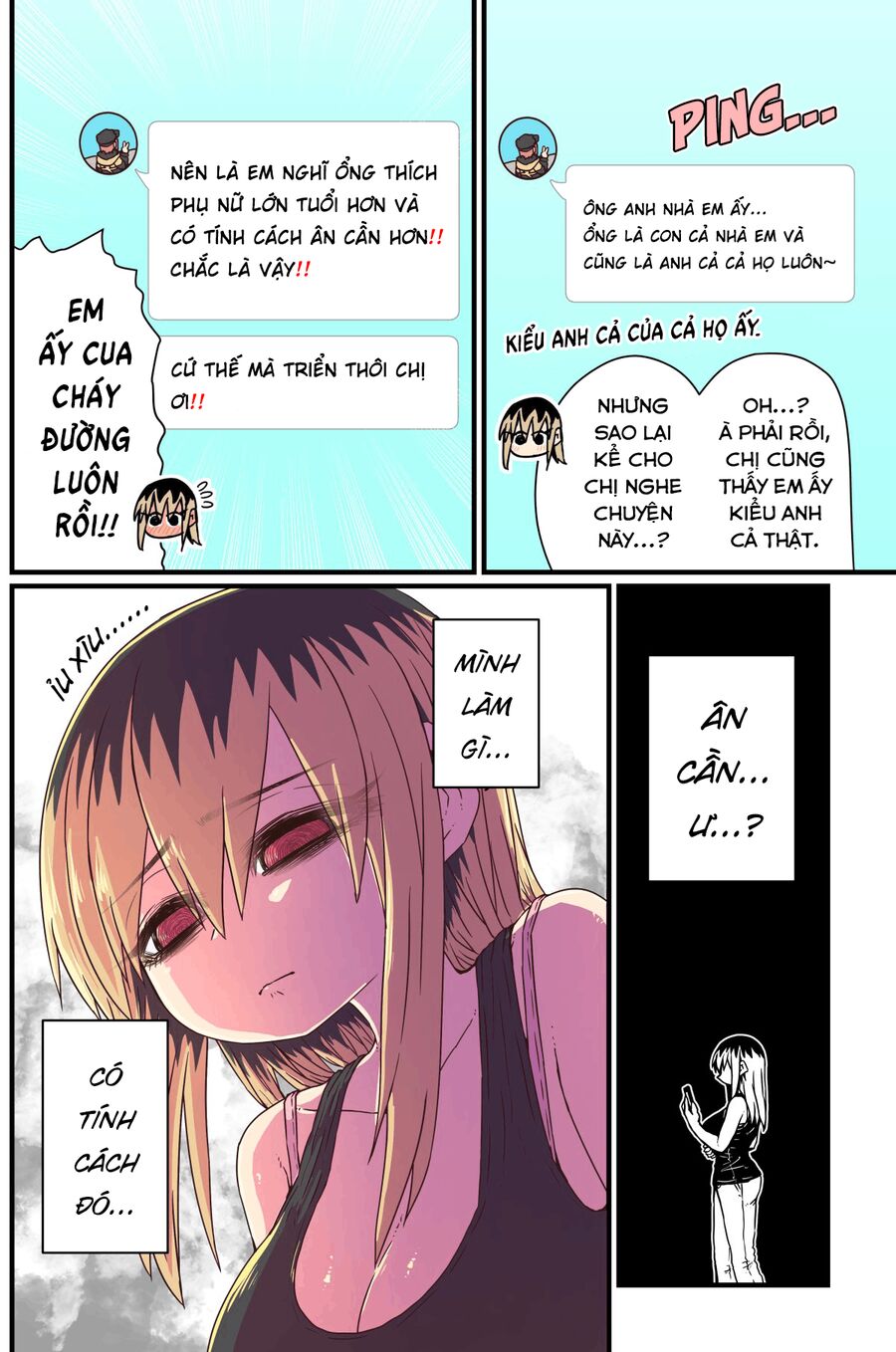 Bà Chị Goá Vợ Mít Ướt Nhà Bên Chapter 12 - 2