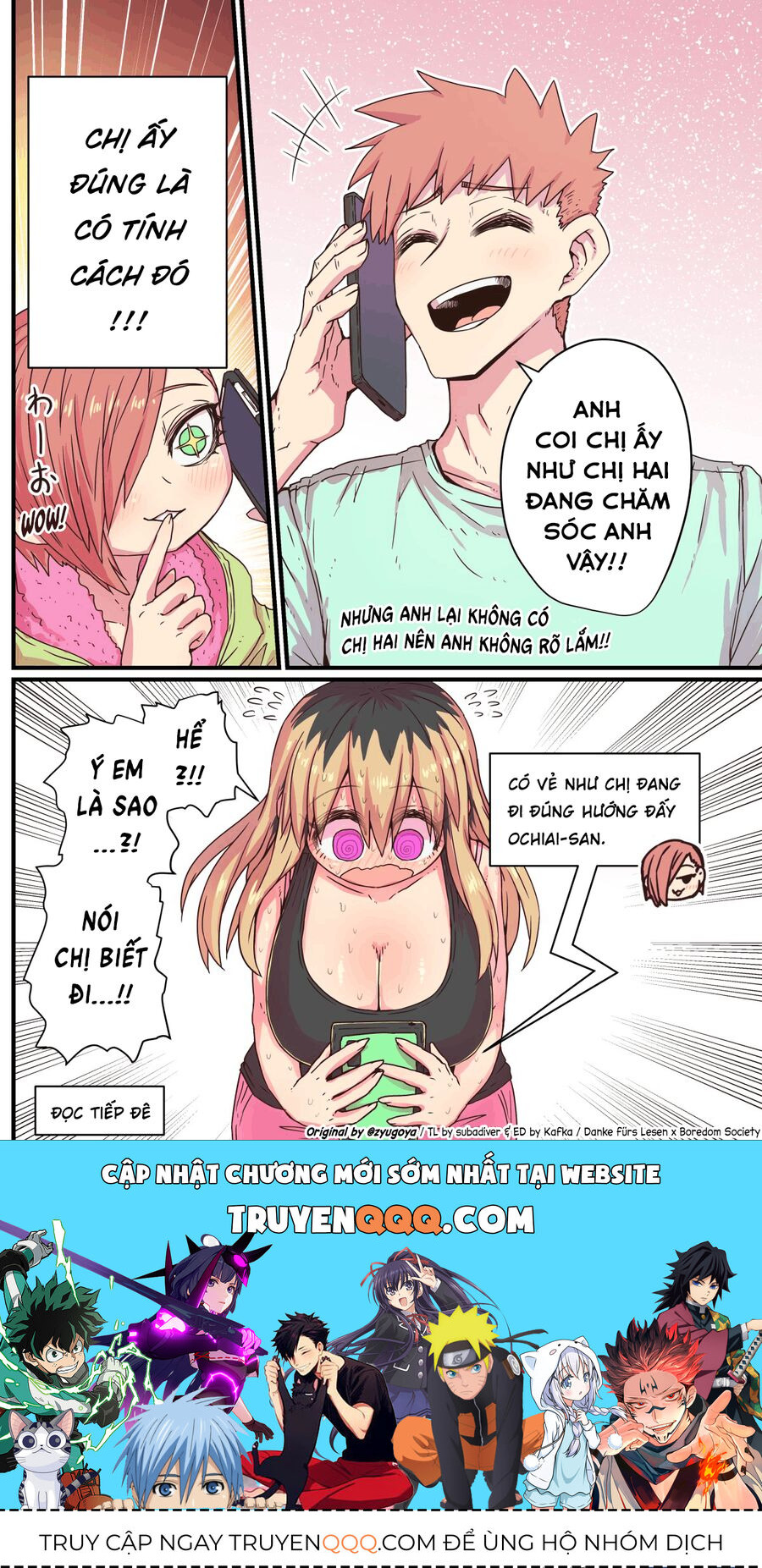 Bà Chị Goá Vợ Mít Ướt Nhà Bên Chapter 12 - 4