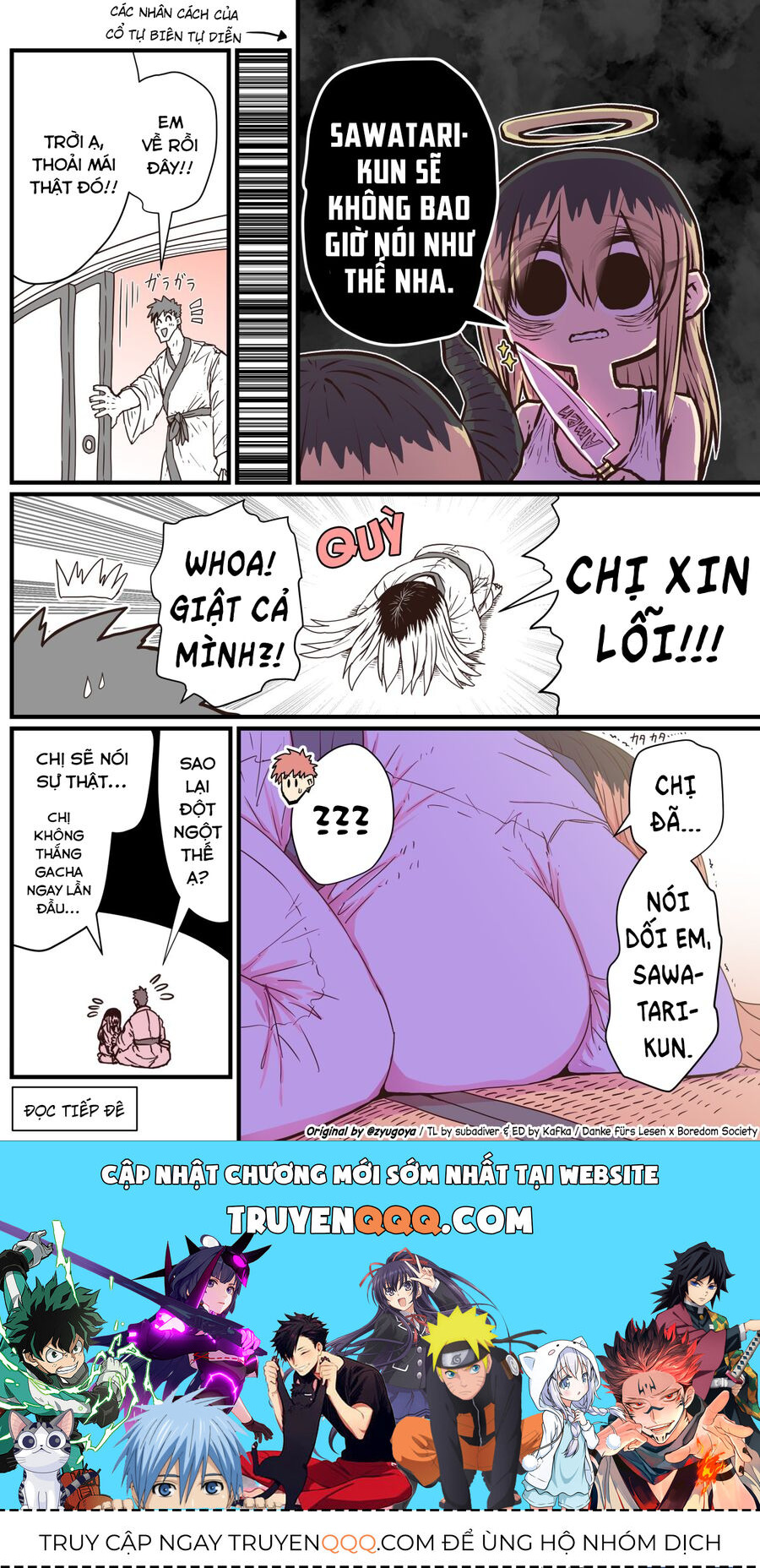 Bà Chị Goá Vợ Mít Ướt Nhà Bên Chapter 18 - 4