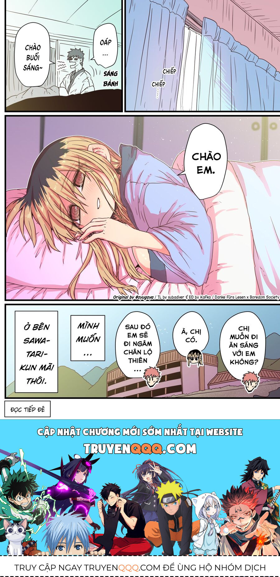 Bà Chị Goá Vợ Mít Ướt Nhà Bên Chapter 19 - 4