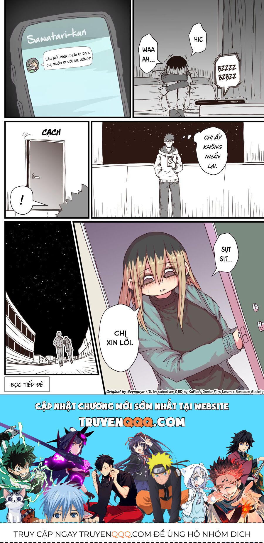 Bà Chị Goá Vợ Mít Ướt Nhà Bên Chapter 21 - 4