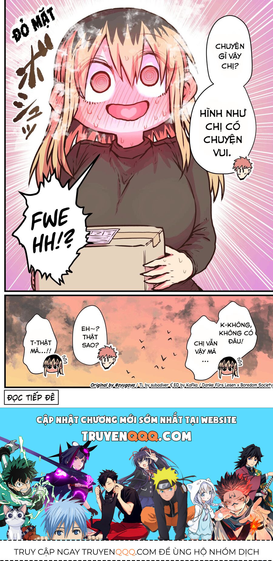 Bà Chị Goá Vợ Mít Ướt Nhà Bên Chapter 6 - 4