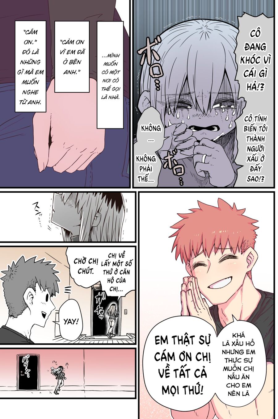 Bà Chị Goá Vợ Mít Ướt Nhà Bên Chapter 7 - 3