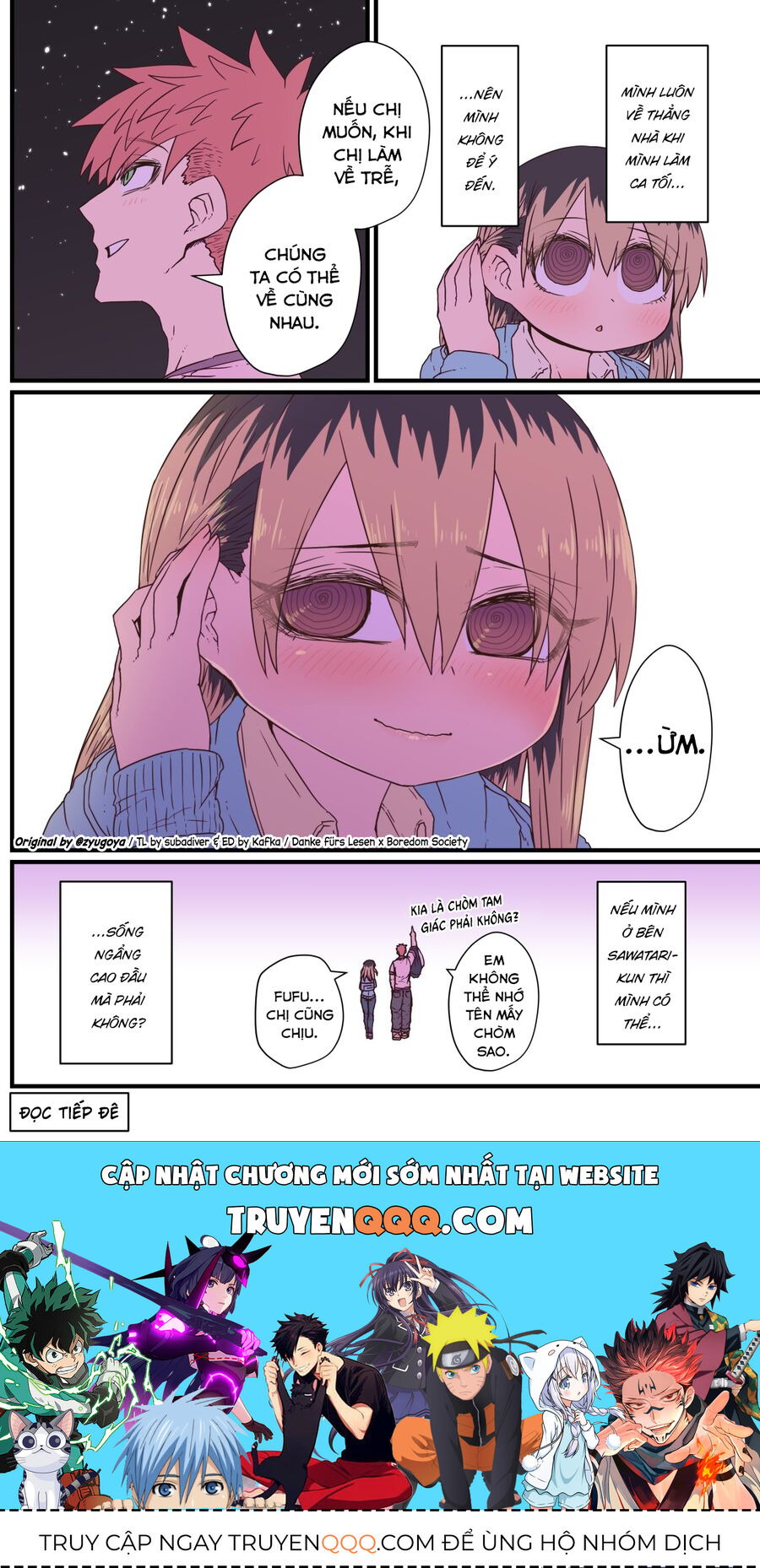Bà Chị Goá Vợ Mít Ướt Nhà Bên Chapter 8 - 4
