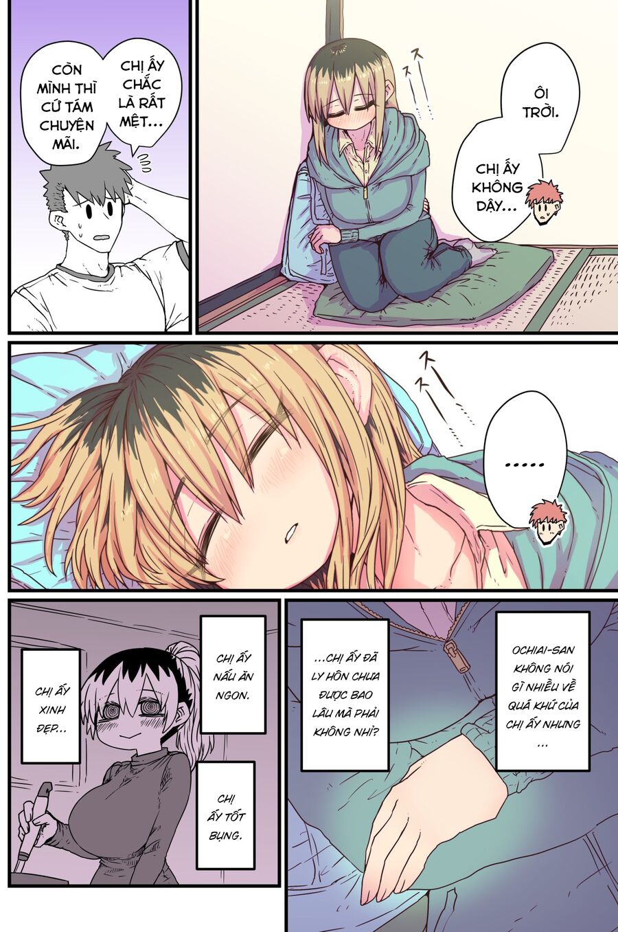 Bà Chị Goá Vợ Mít Ướt Nhà Bên Chapter 9 - 2