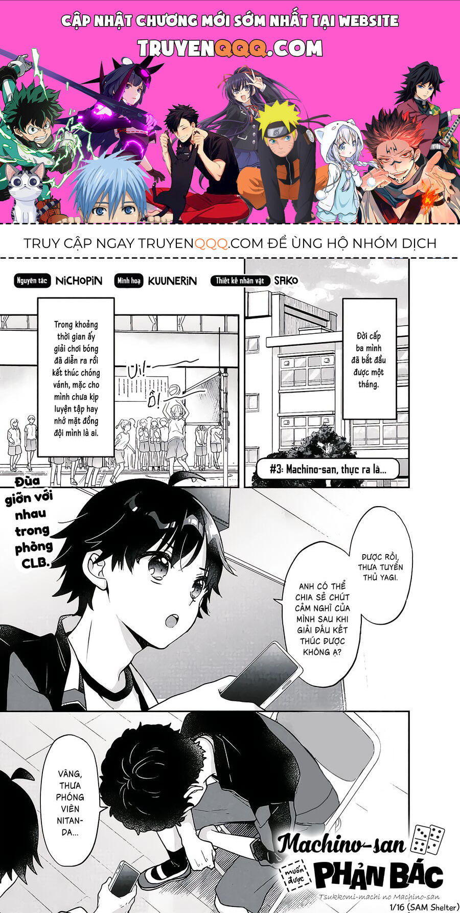 Machino-San Muốn Được Phản Bác Chapter 3 - 1