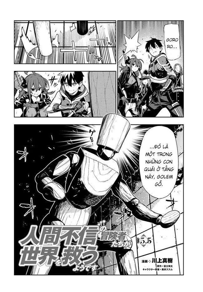 Có Vẻ Nhóm Mạo Hiểm Giả Không Tin Vào Nhân Loại Sẽ Giải Cứu Thế Giới Chapter 16 - 3