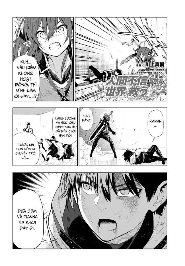 Có Vẻ Nhóm Mạo Hiểm Giả Không Tin Vào Nhân Loại Sẽ Giải Cứu Thế Giới Chapter 19.5 - 3