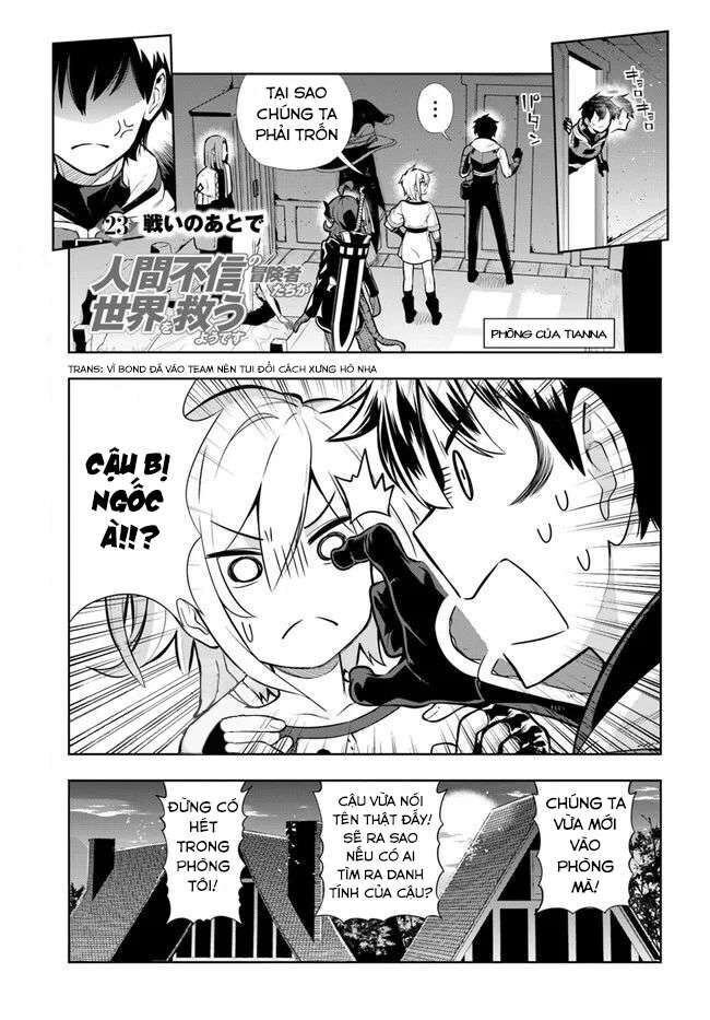 Có Vẻ Nhóm Mạo Hiểm Giả Không Tin Vào Nhân Loại Sẽ Giải Cứu Thế Giới Chapter 23 - 3