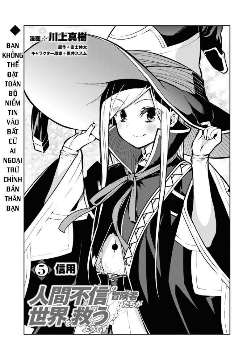Có Vẻ Nhóm Mạo Hiểm Giả Không Tin Vào Nhân Loại Sẽ Giải Cứu Thế Giới Chapter 5 - 2