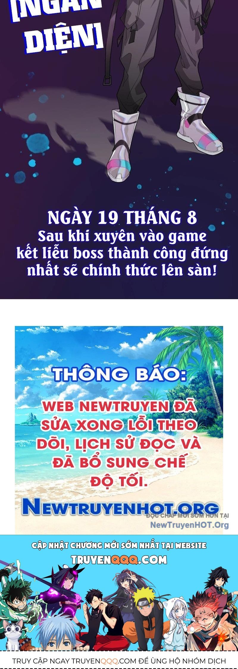 Sau khi xuyên vào game kết liễu boss thành công đứng nhất Chapter 0 - 7