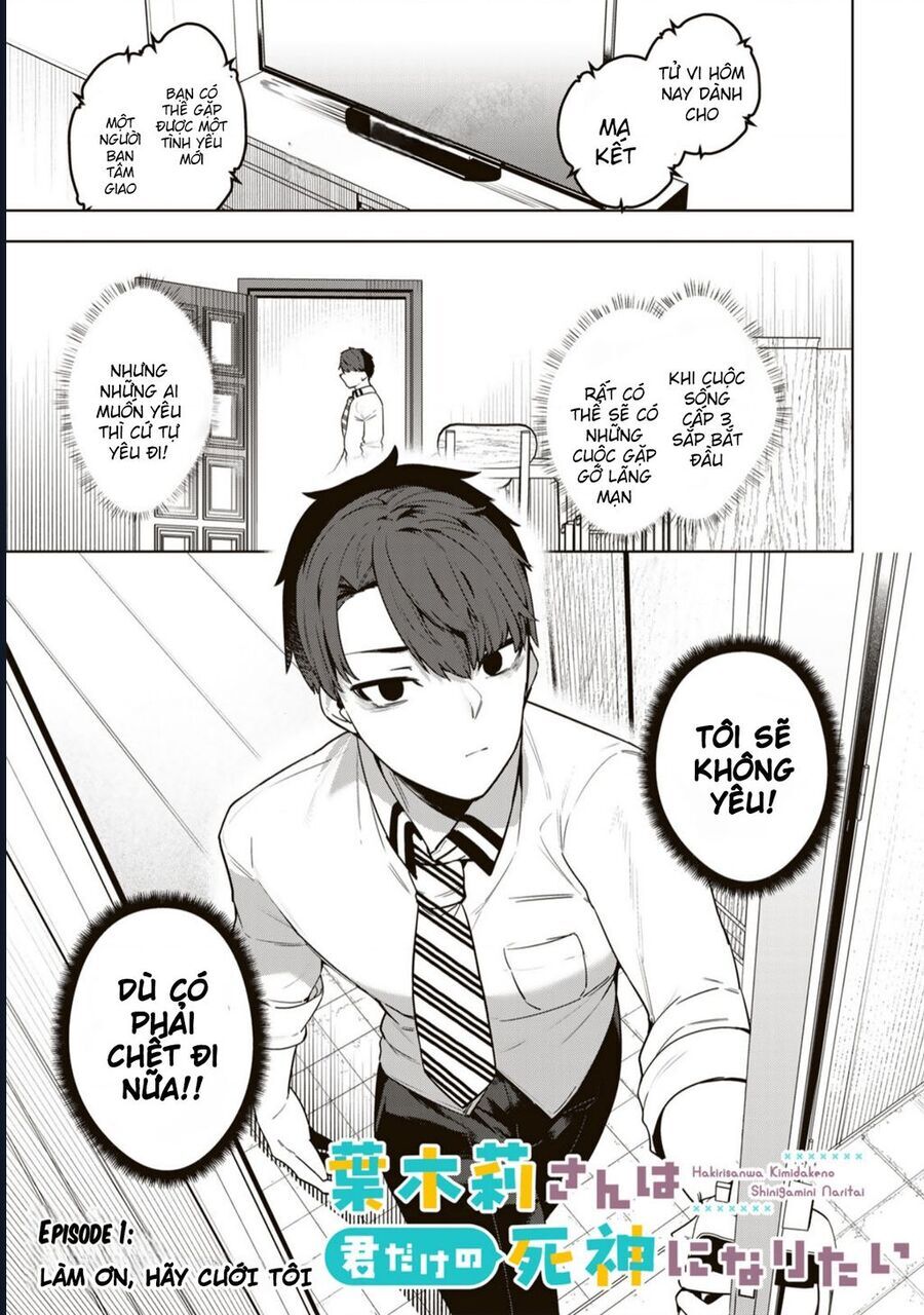 Hakiri-San Muốn Trở Thành Tử Thần Của Riêng Cậu Chapter 1 - 2