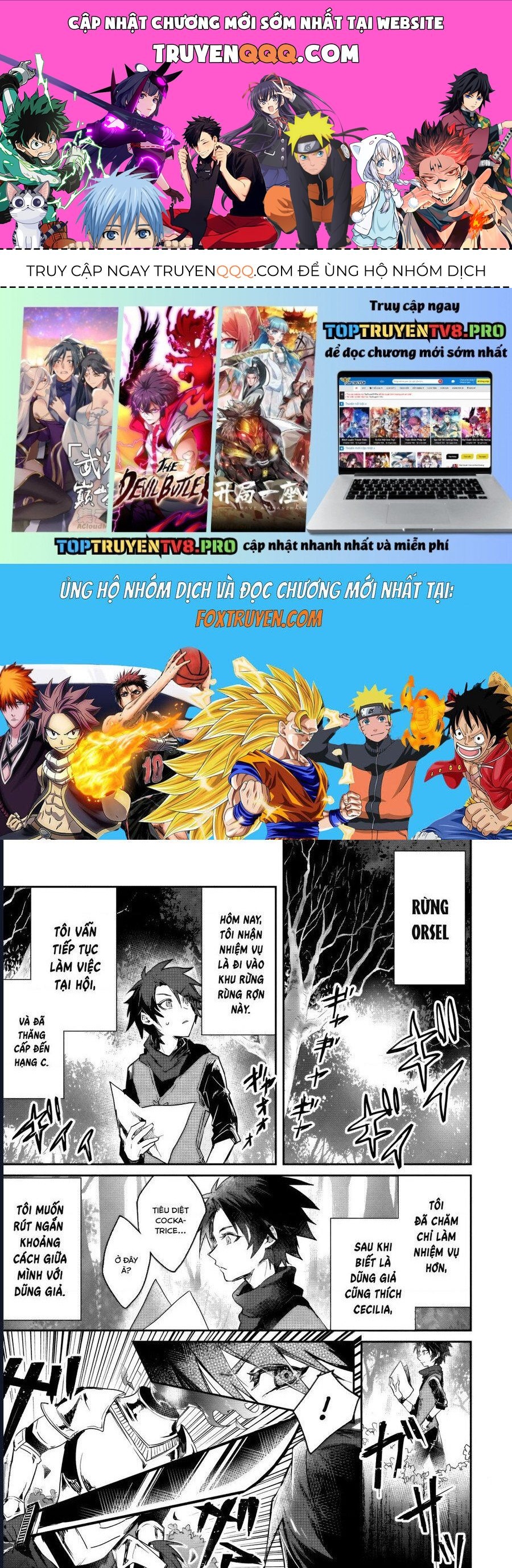 Bắt Gặp Một Mỹ Nhân Trong Hội Dũng Giả, Tôi Quyết Định Thử Tỏ Tình Cô Ấy Chapter 3 - 1