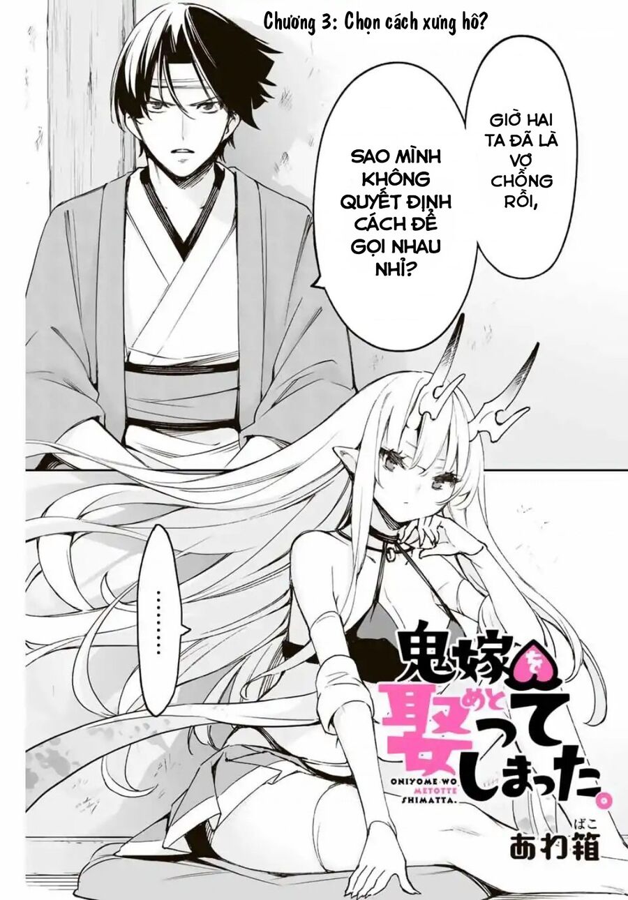 Tôi Đã Kết Hôn Với Một Nữ Quỷ Chapter 3 - 3