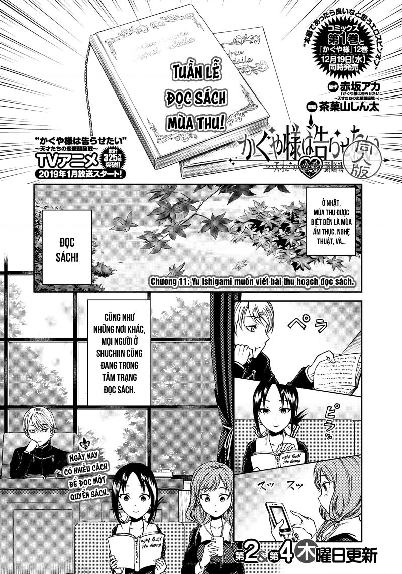 Kaguya Muốn Được Tỏ Tình (Phiên Bản Doujinshi) Chapter 11 - 2