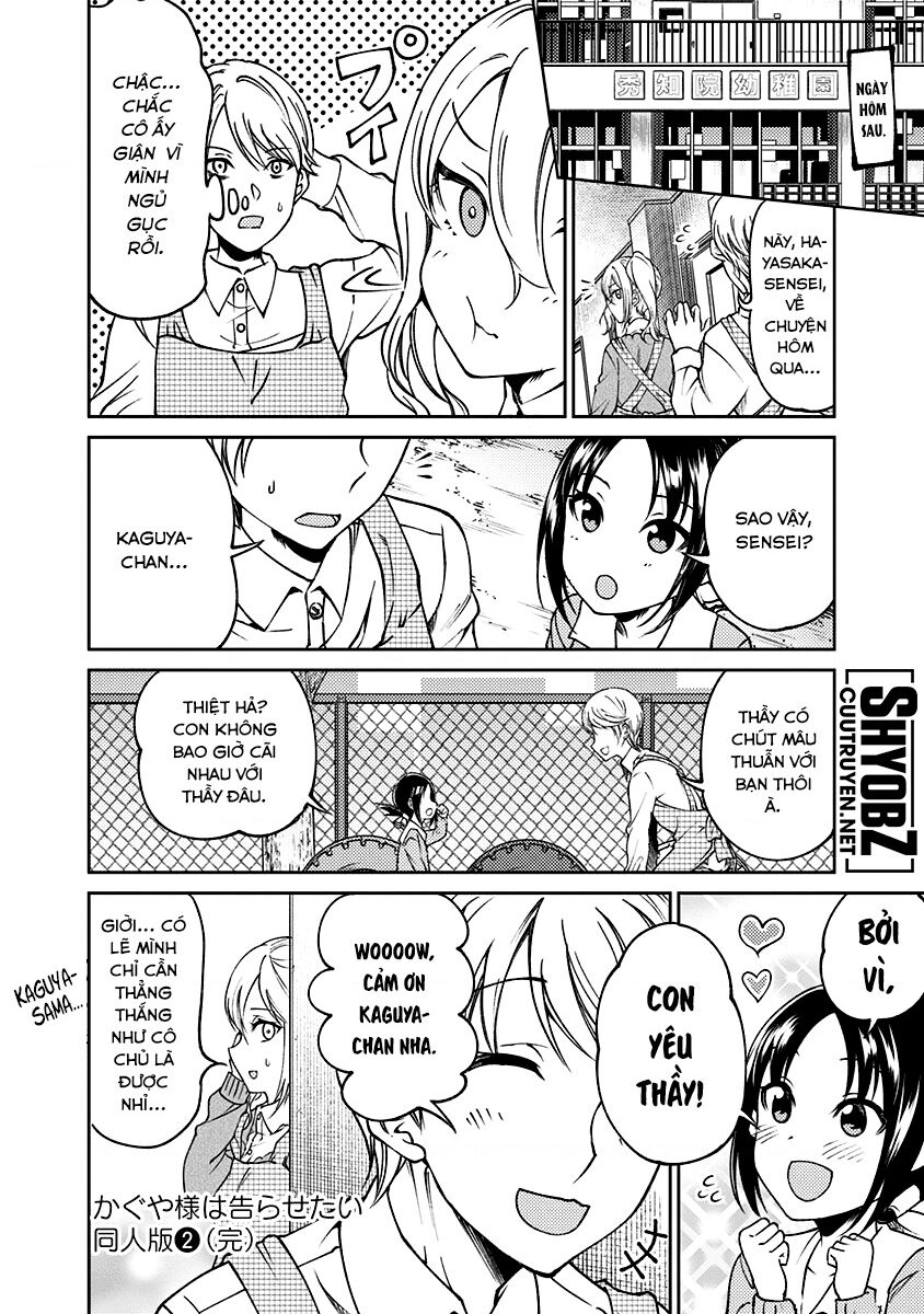 Kaguya Muốn Được Tỏ Tình (Phiên Bản Doujinshi) Chapter 16 - 9