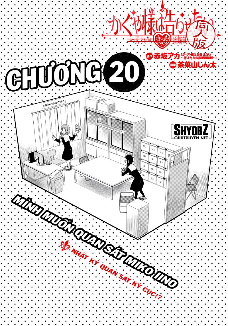 Kaguya Muốn Được Tỏ Tình (Phiên Bản Doujinshi) Chapter 20 - 4