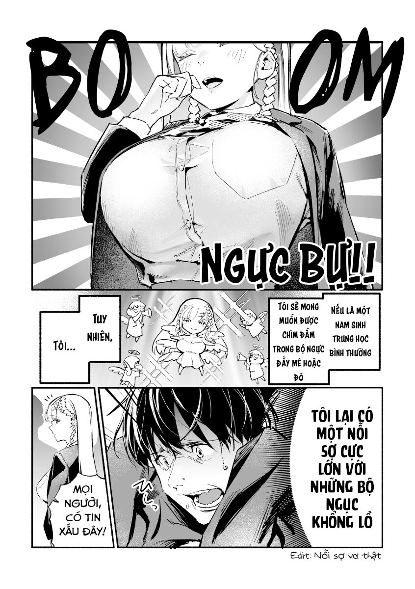 Nàng Thiên Thần Học Sinh Chuyển Trường Và Cậu Bạn Với Chứng Sợ Ngực Khủng Chapter 1 - 2