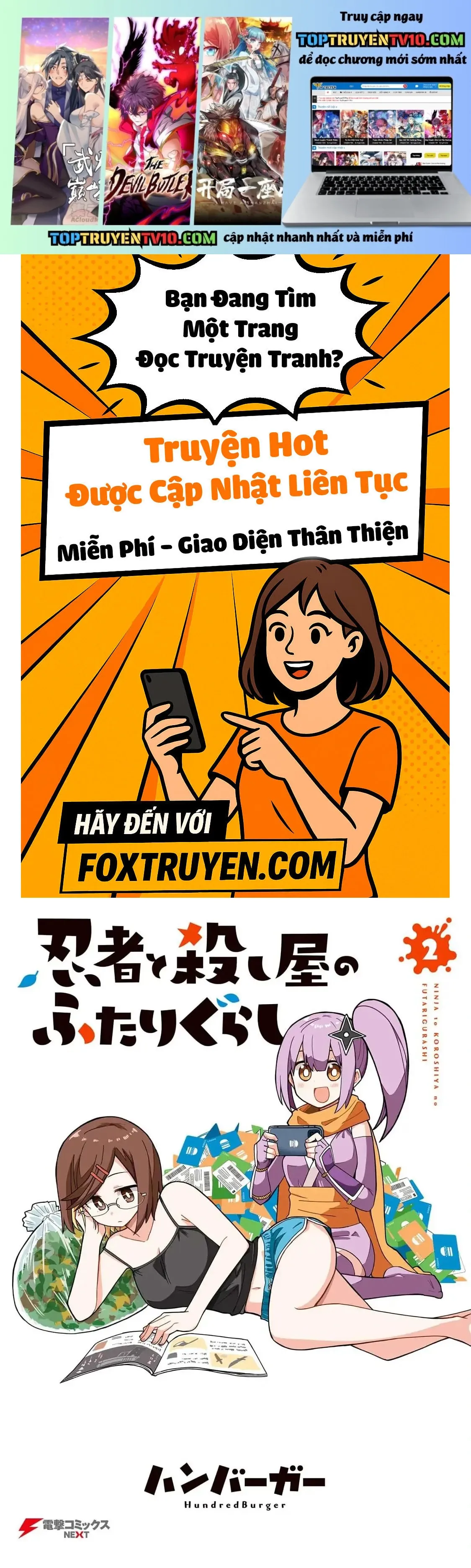 Ninja To Koroshiya No Futarigurashi Chapter 10 - 2