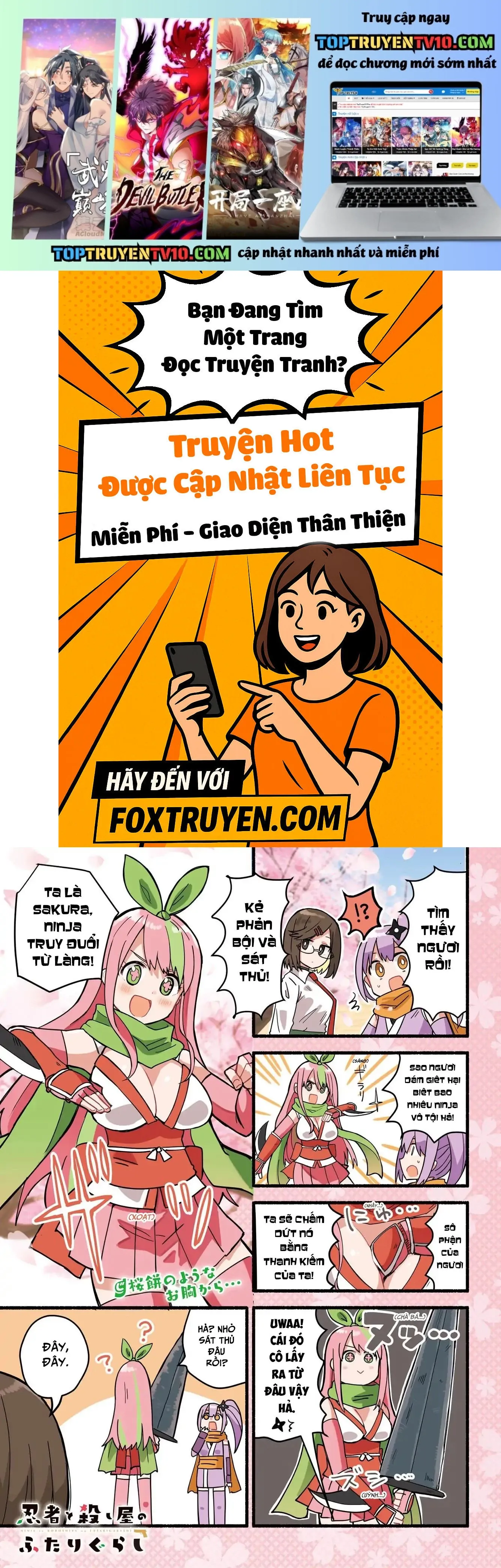 Ninja To Koroshiya No Futarigurashi Chapter 13 - 2