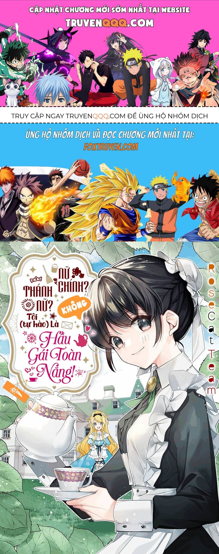 Nữ Chính? Thánh Nữ? Không, Tôi (Tự Hào) Là Hầu Gái Toàn Năng! Chapter 1 - 1