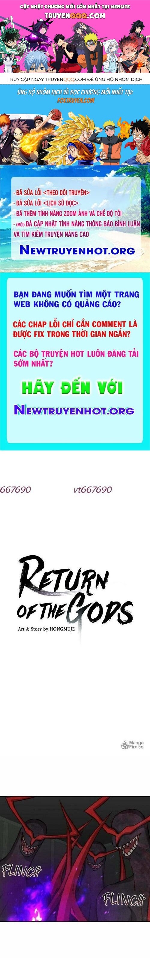 Sự Trở Lại Của Các Vị Thần Chapter 18 - 1