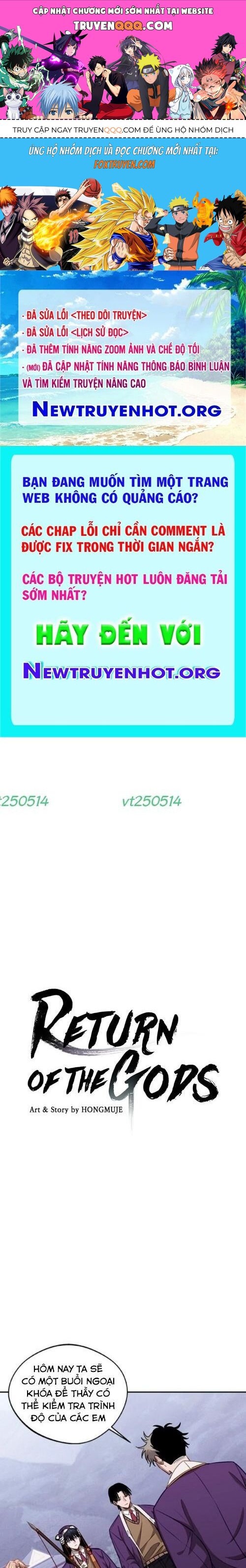 Sự Trở Lại Của Các Vị Thần Chapter 21 - 1