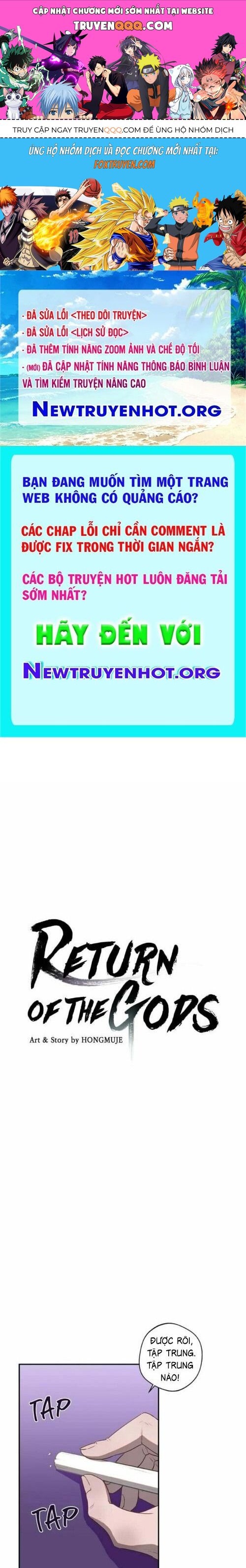 Sự Trở Lại Của Các Vị Thần Chapter 4 - 1