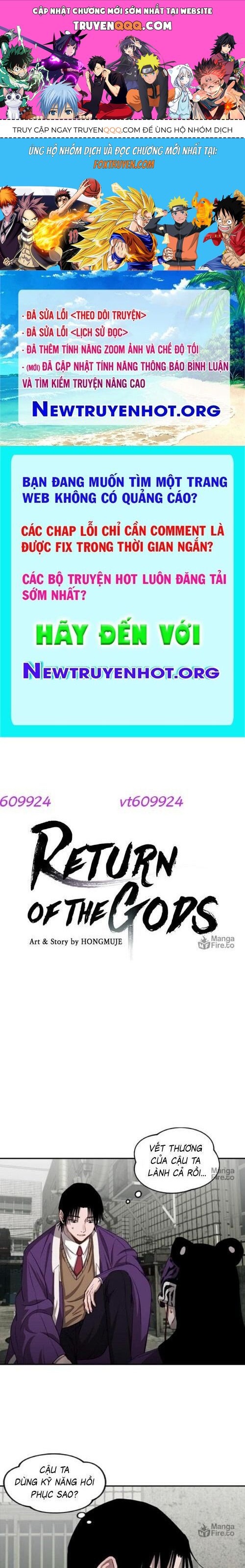 Sự Trở Lại Của Các Vị Thần Chapter 8 - 1