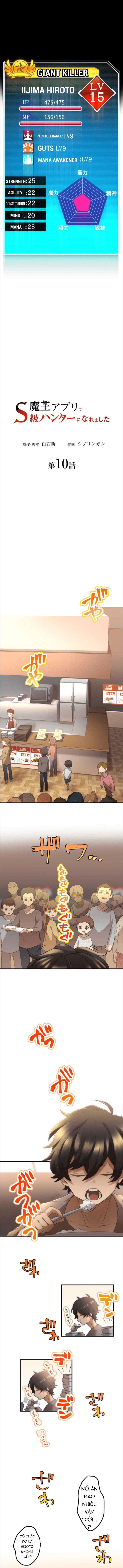 Thăng Cấp Thành Thợ Săn S-Rank Nhờ Ứng Dụng Chúa Quỷ Chapter 10 - 5