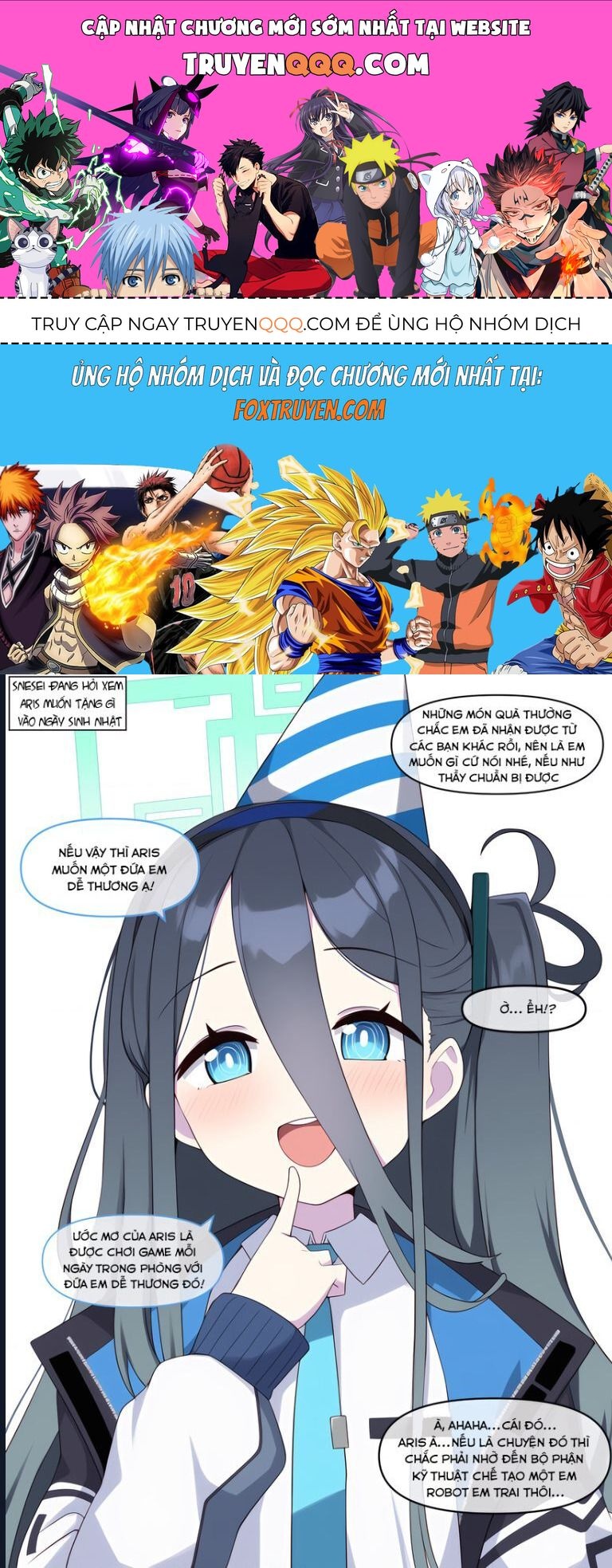 Mười Tám Tỷ Lẻ Một Câu Chuyện Về Blue Archive Chapter 1 - 1