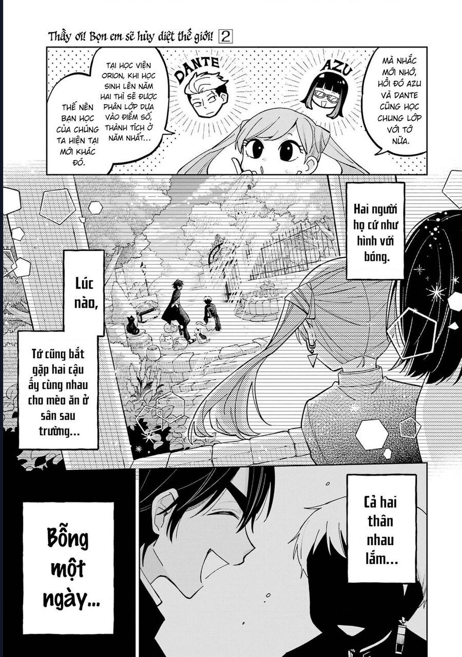 Thầy Ơi! Bọn Em Sẽ Hủy Diệt Thế Giới Chapter 5 - 21