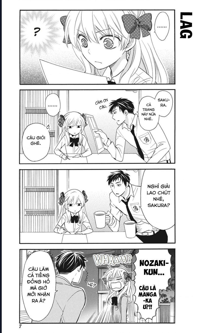 Gekkan Shoujo Nozaki-Kun Chapter 1 - 8