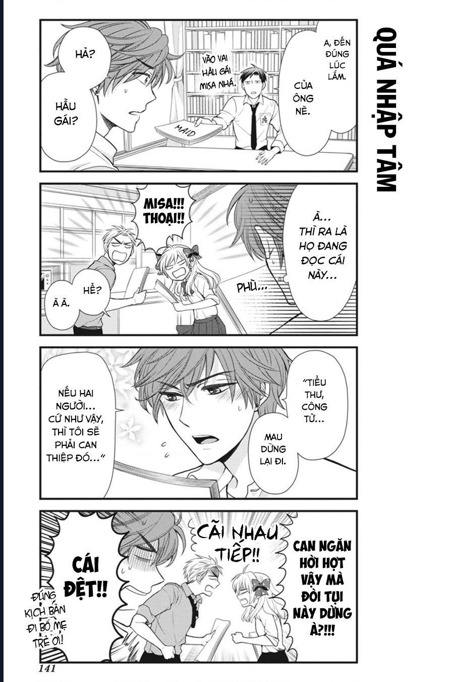 Gekkan Shoujo Nozaki-Kun Chapter 10 - 12