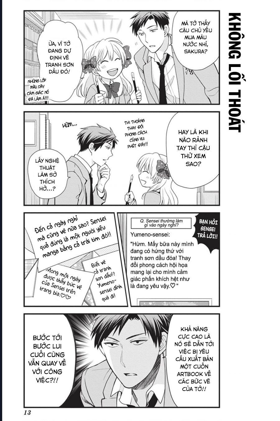 Gekkan Shoujo Nozaki-Kun Chapter 11 - 14