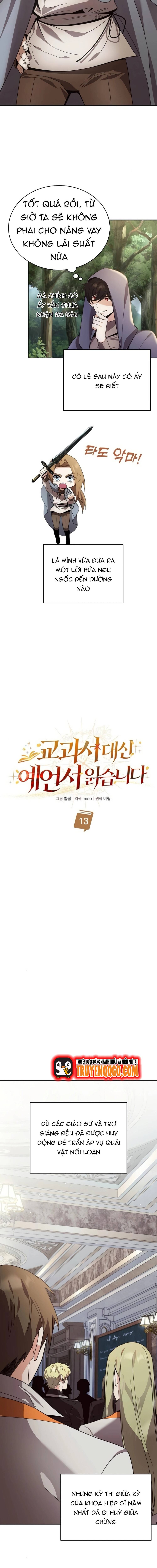 Trở Thành Thiên Tài Tiên Tri Của Học Viện Chapter 13 - 9