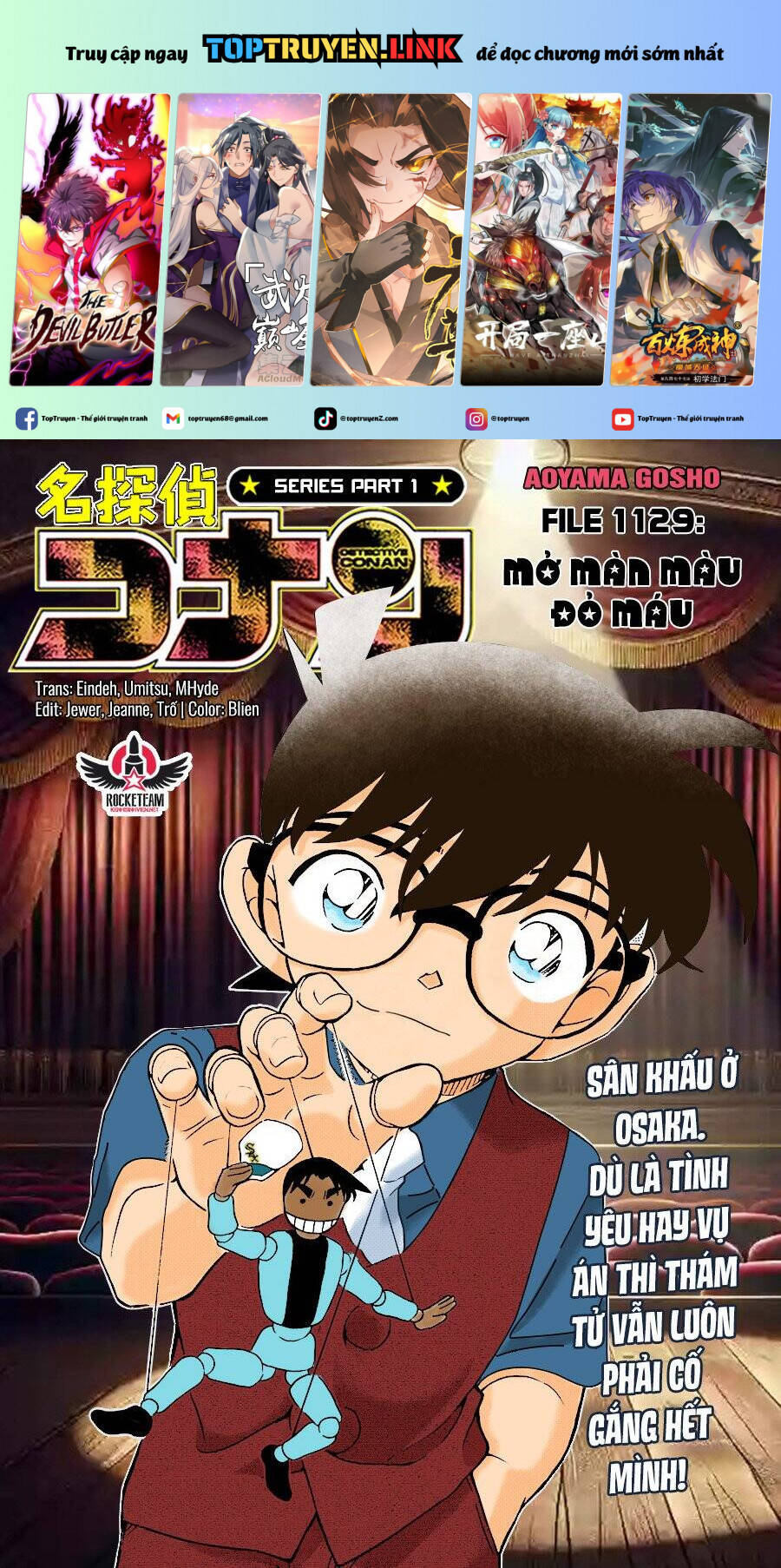 Thám Tử Conan Chapter  1129 - 2