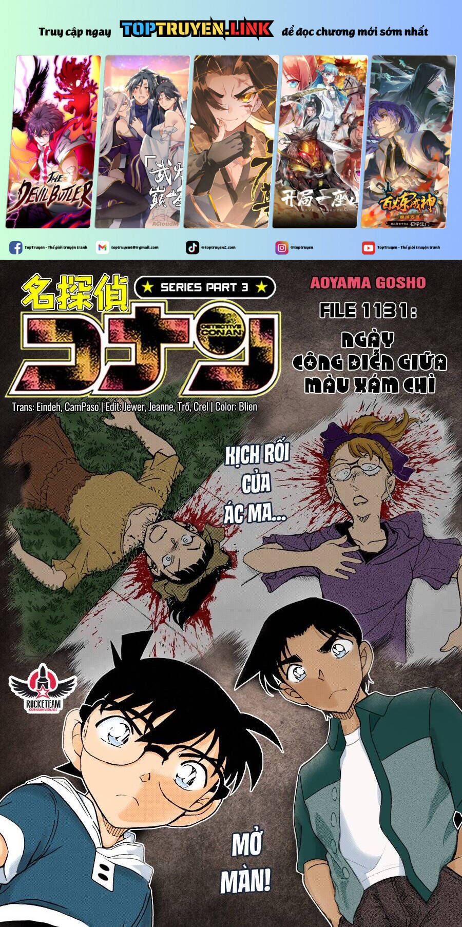 Thám Tử Conan Chapter  1131 - 2