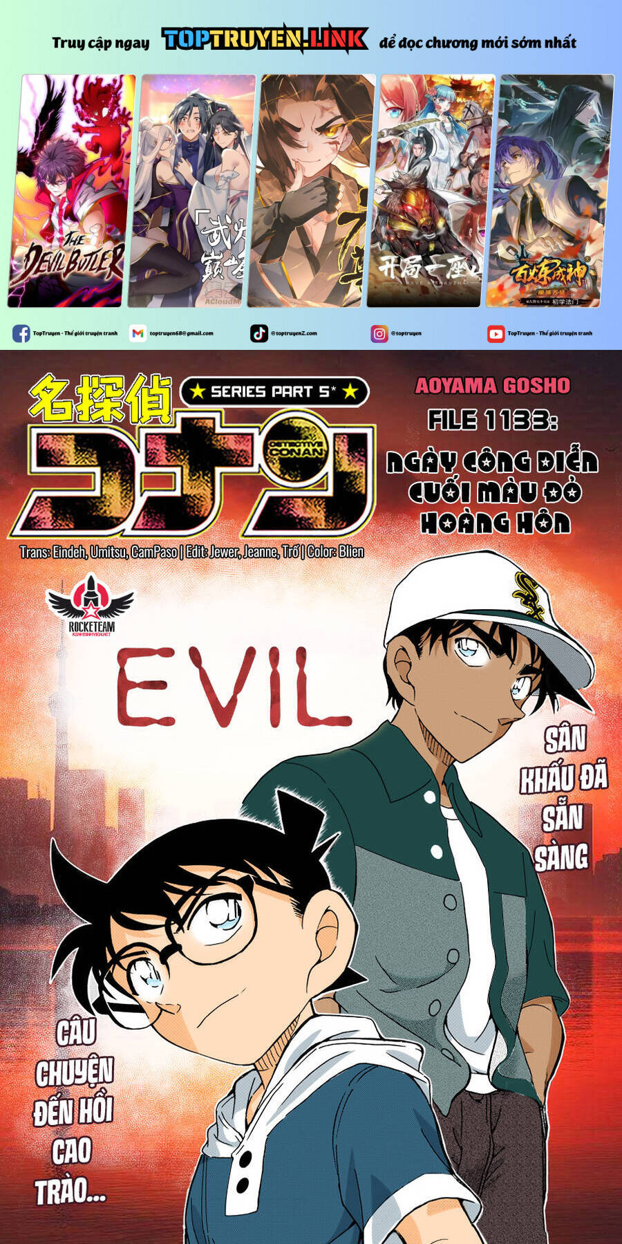 Thám Tử Conan Chapter 1133 - 2