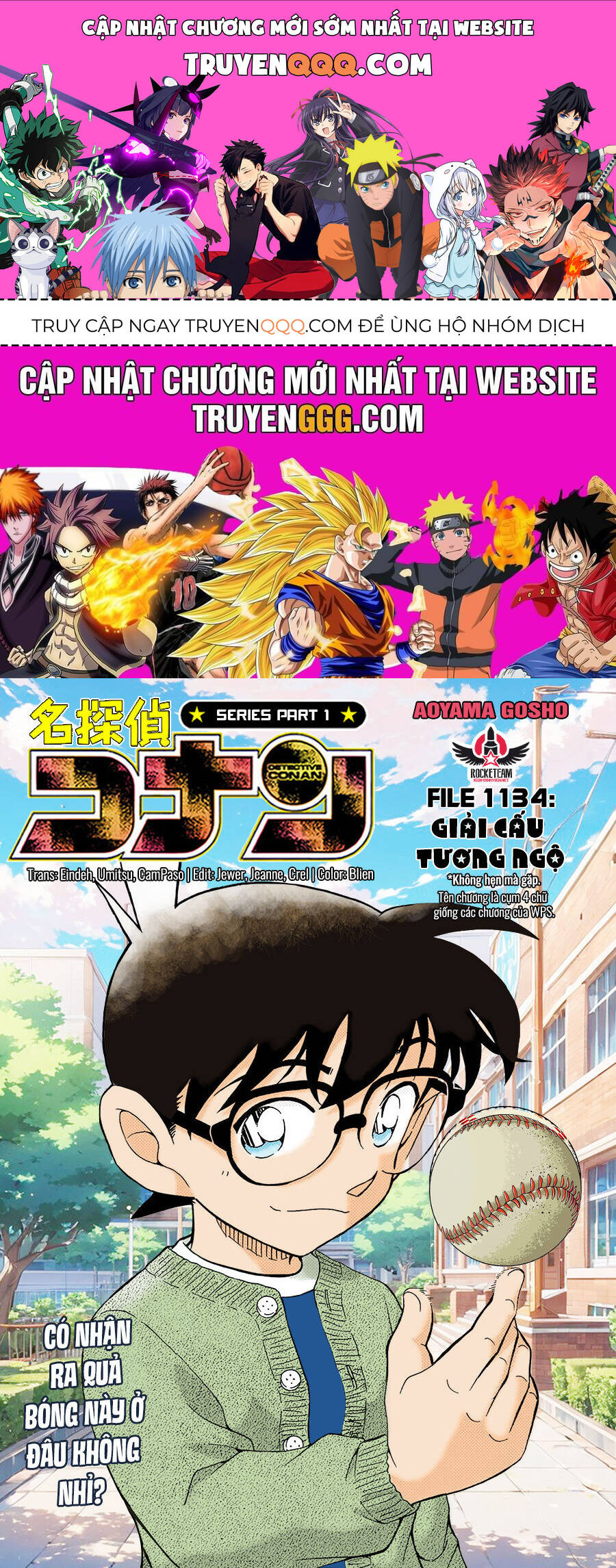 Thám Tử Conan Chapter 1134 - 1