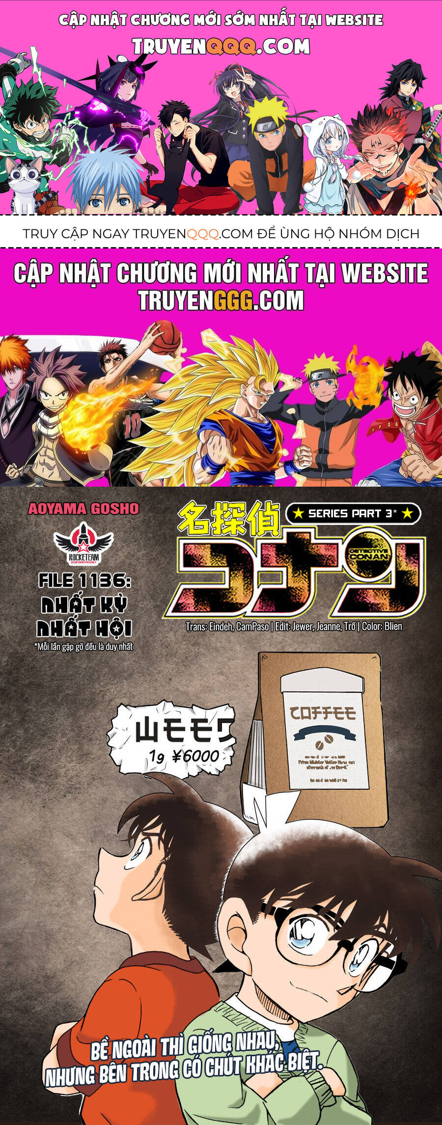 Thám Tử Conan Chapter 1136 - 1