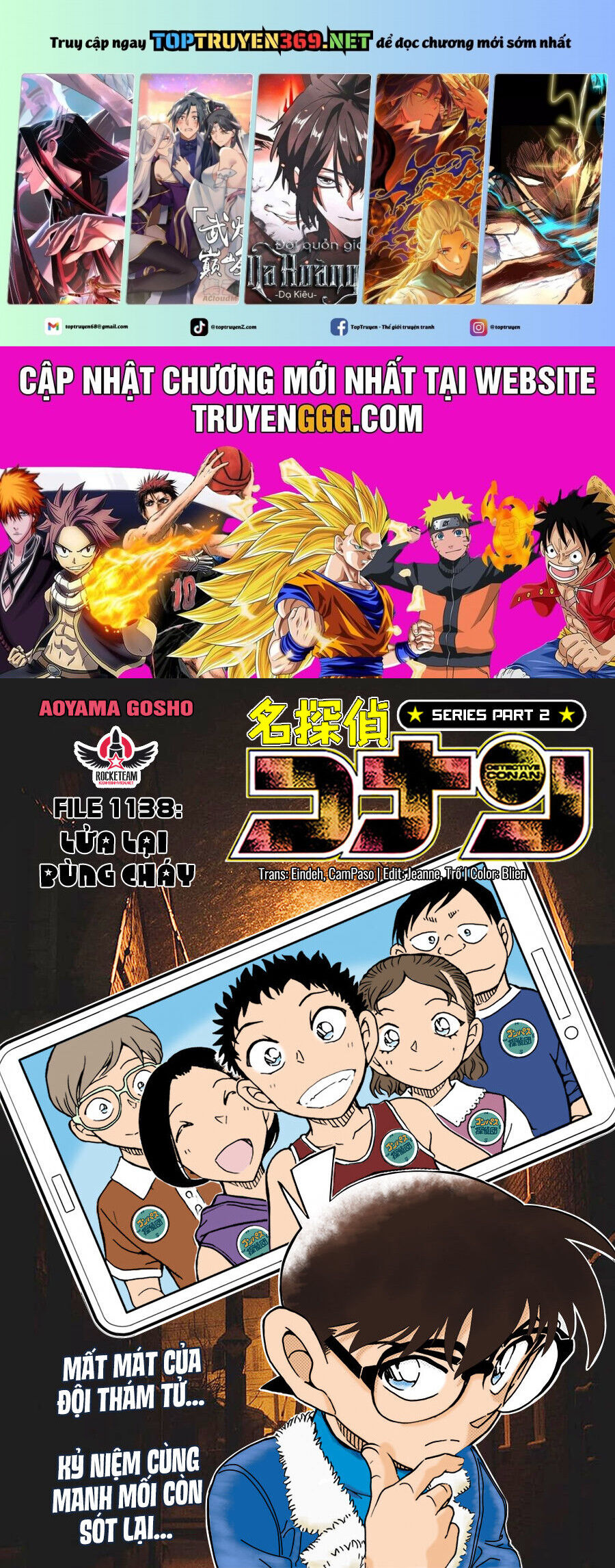 Thám Tử Conan Chapter 1138 - 2