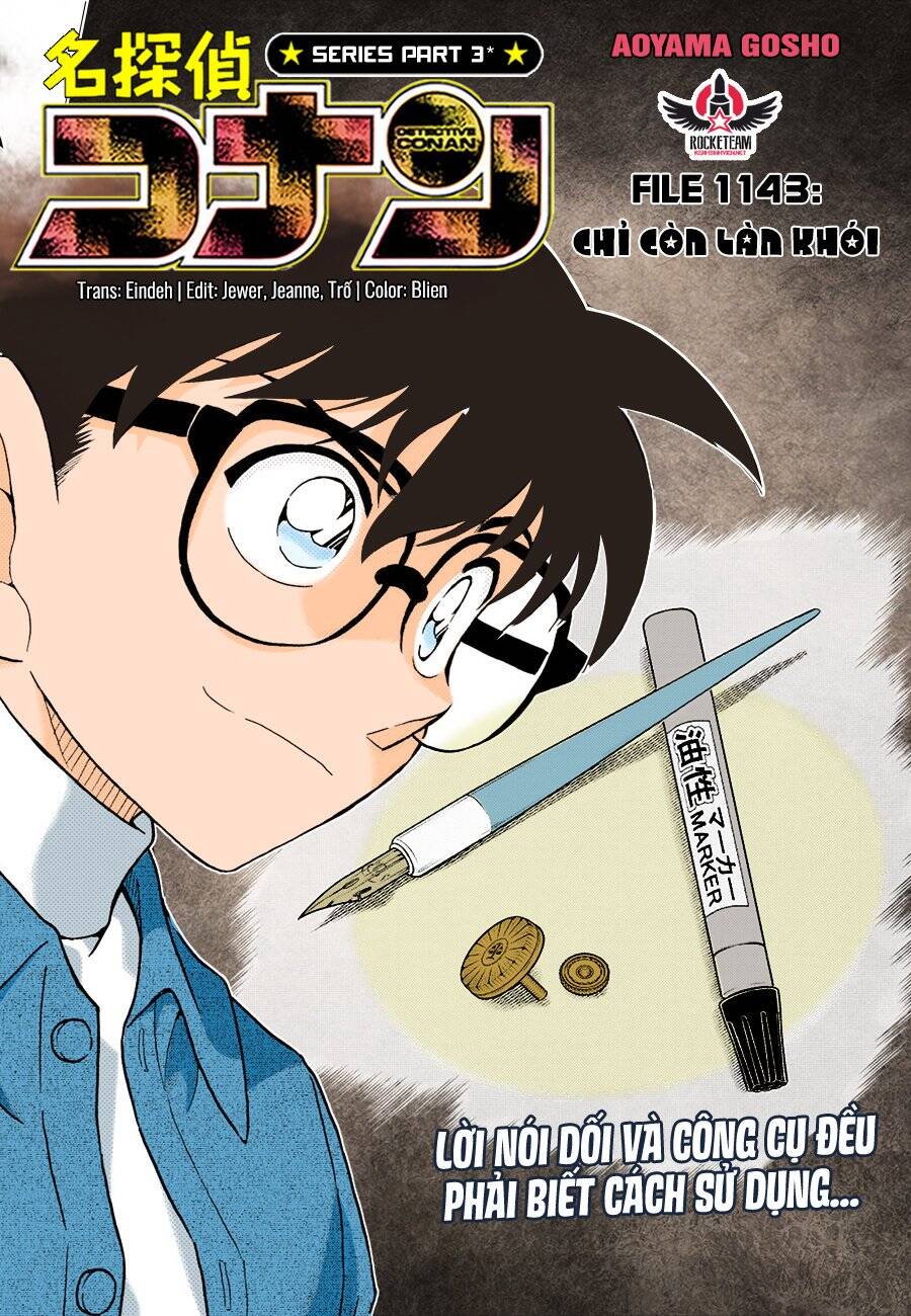 Thám Tử Conan Chapter 1143 - 1