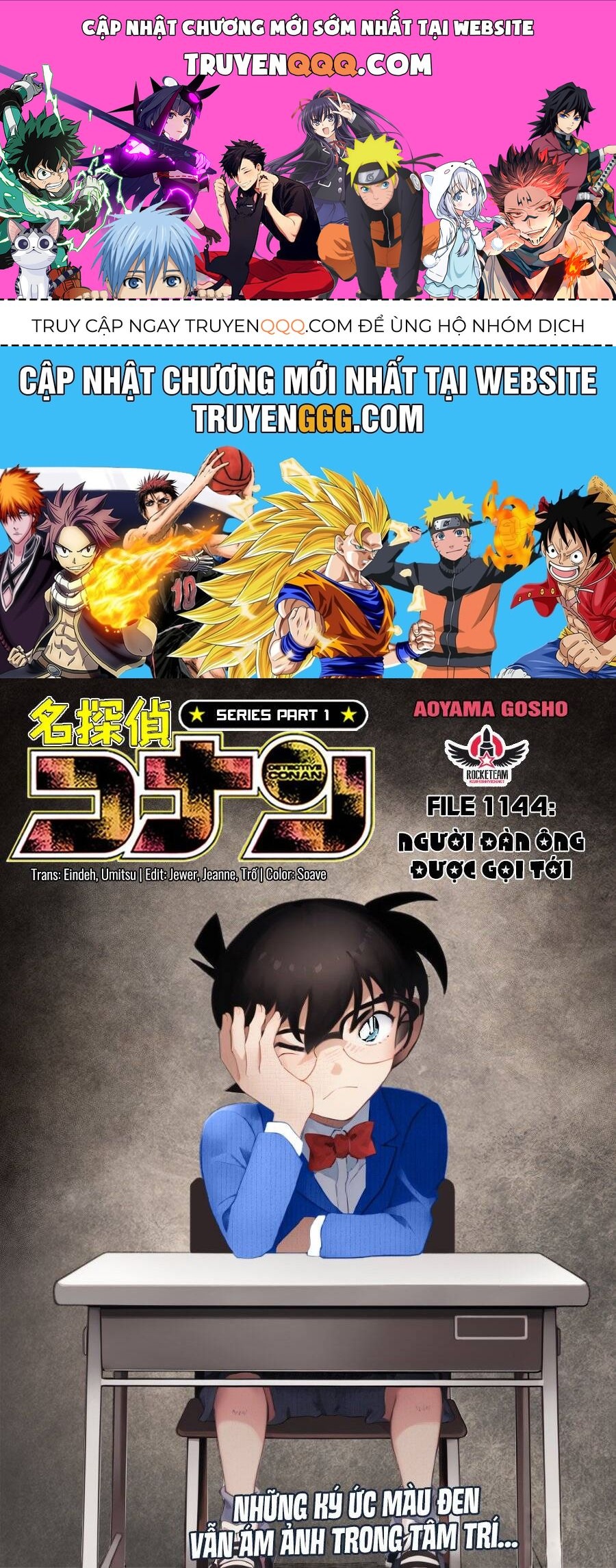 Thám Tử Conan Chapter 1144 - 1