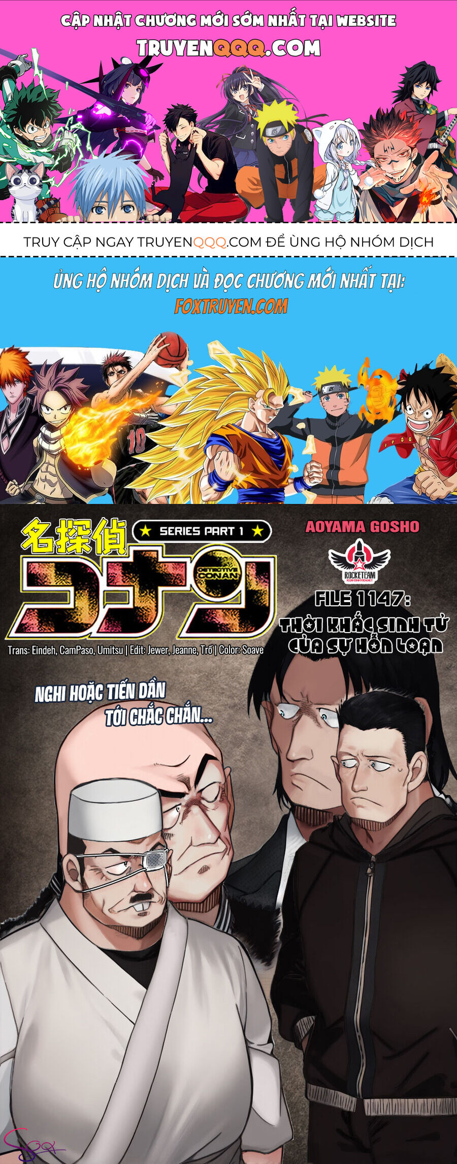 Thám Tử Conan Chapter 1147 - 1