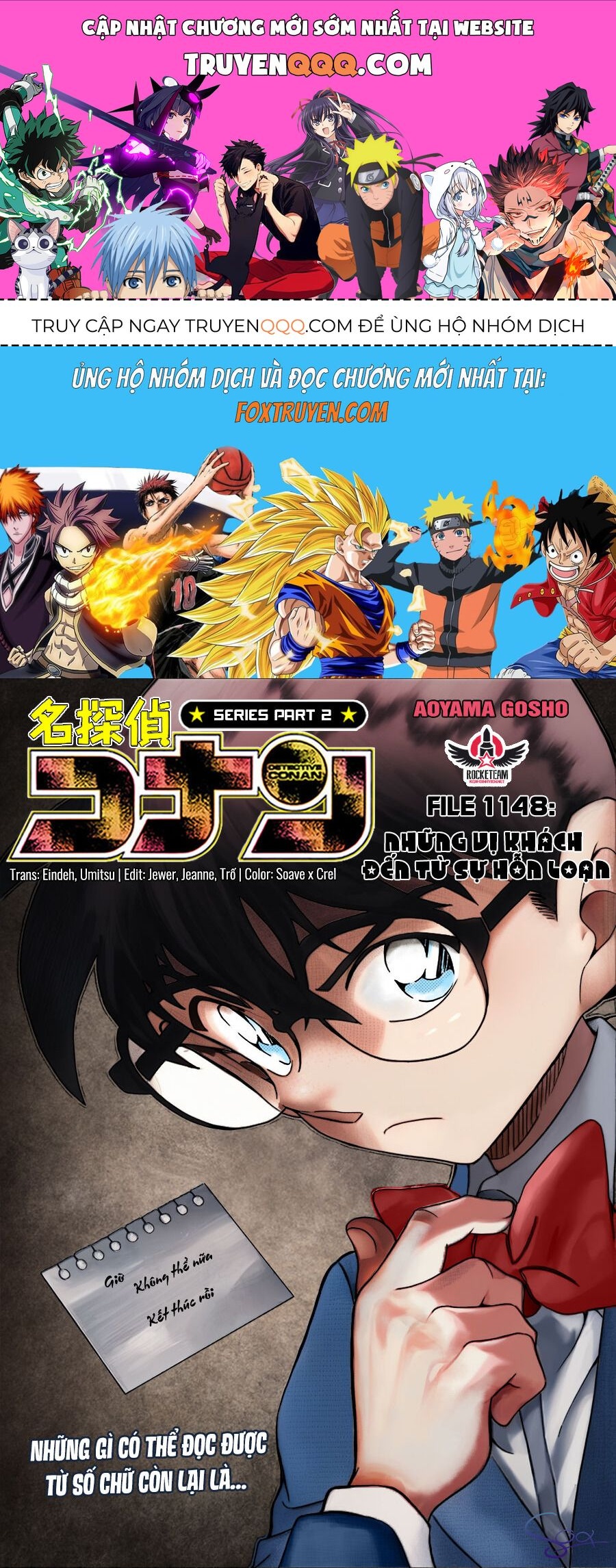 Thám Tử Conan Chapter 1148 - 1
