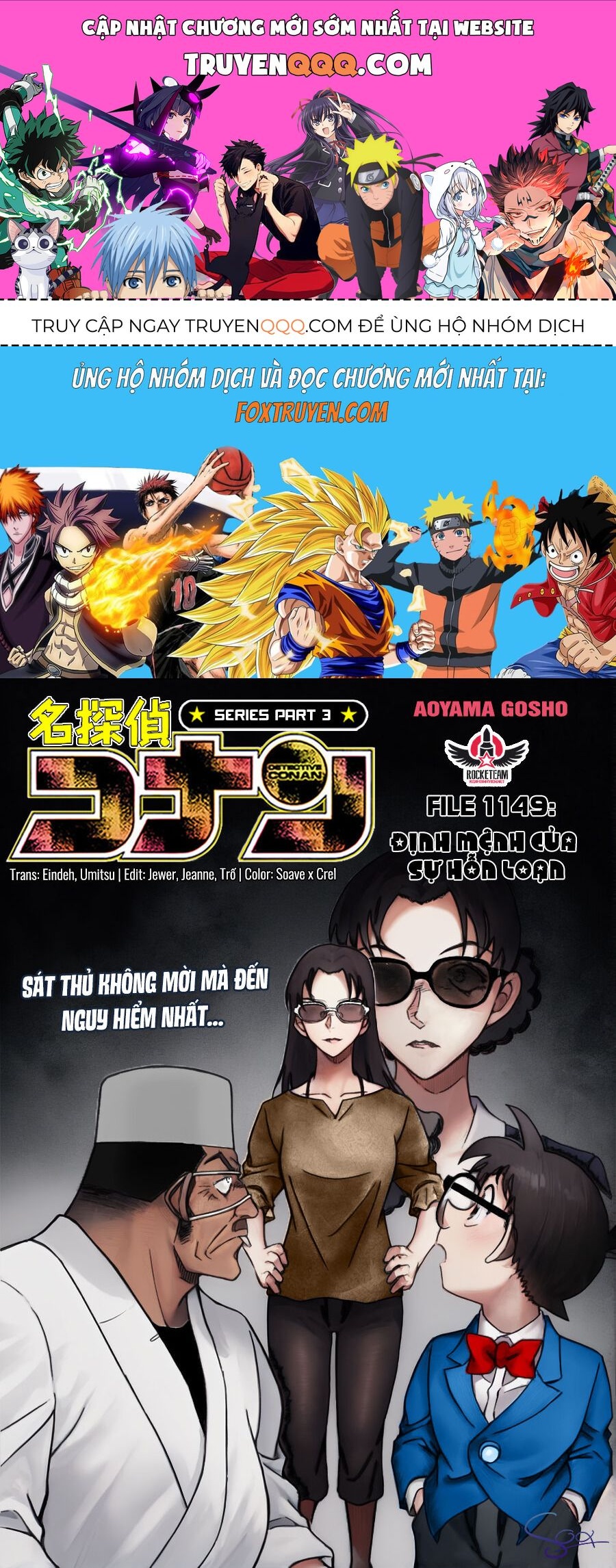 Thám Tử Conan Chapter 1149 - 1