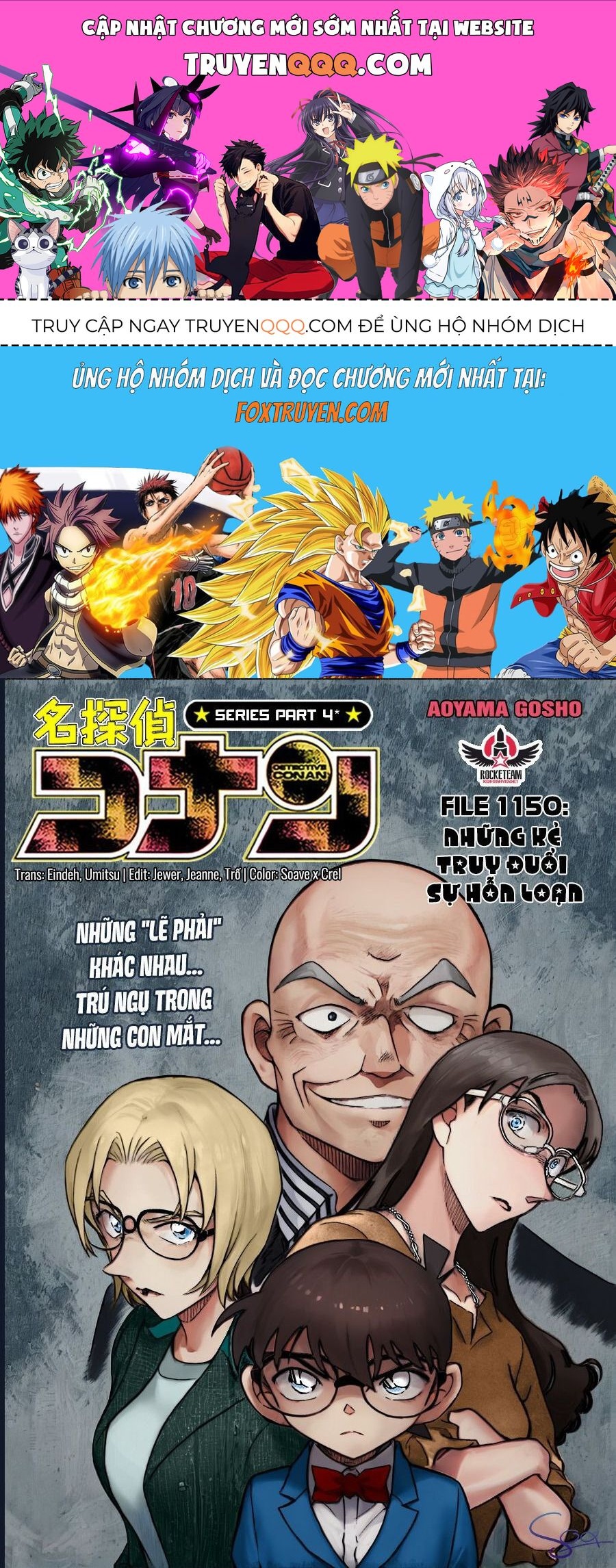 Thám Tử Conan Chapter 1150 - 1